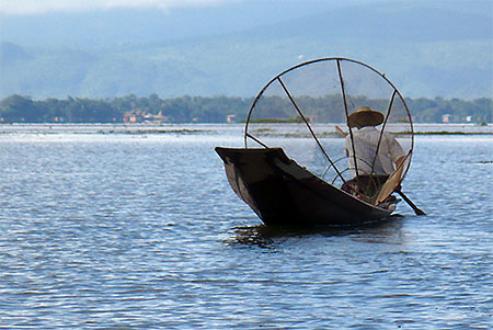 P�cheur sur le lac Inle