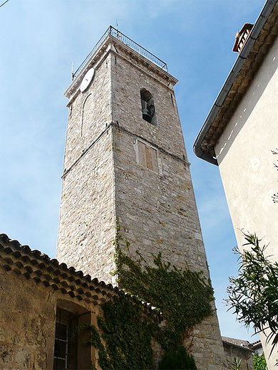Clocher de l'�glise de Mougins