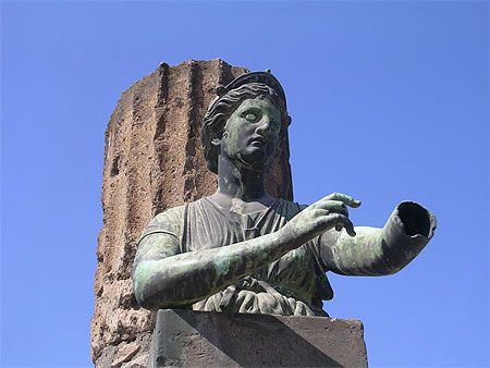 Buste du dieu apollon