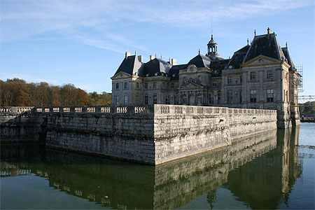 Le ch�teau de Vaux-le-Vicomte en Seine et Marne