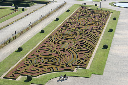 Jardin de Le N�tre vu de la Rotonde