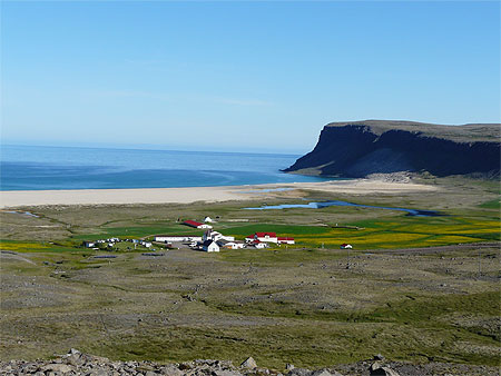 Breidavik, logement � la ferme