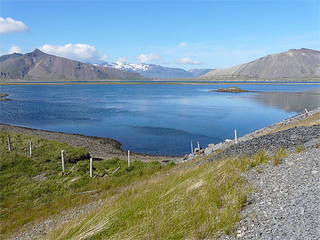 Le long de la route 21 qui longe la presqu'�le de Snaefellsnes