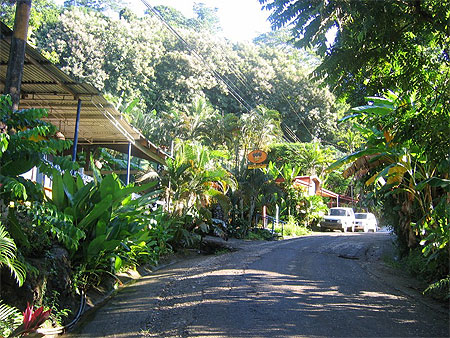 Une des rues de Montezuma