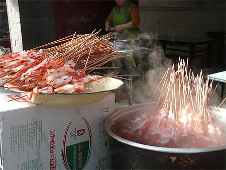 Brochettes chinoises 