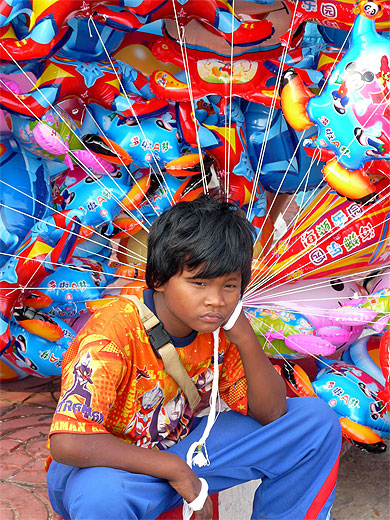 Petit marchand de ballons 