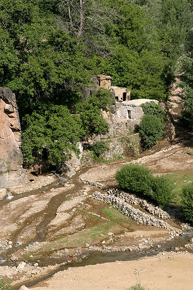 les moulins de bl� et de mais d'Amsouzart
