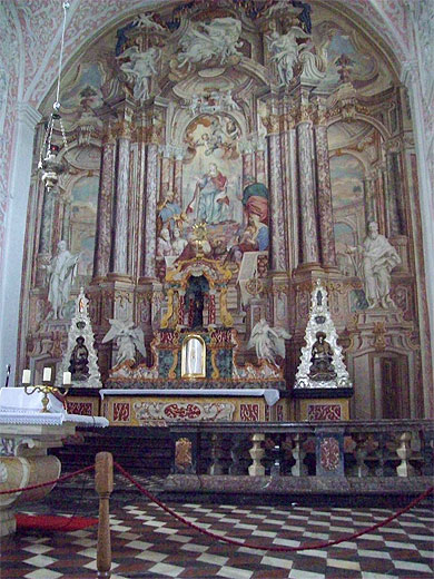 Ma�tre-autel de l'�glise Sainte-Catherine