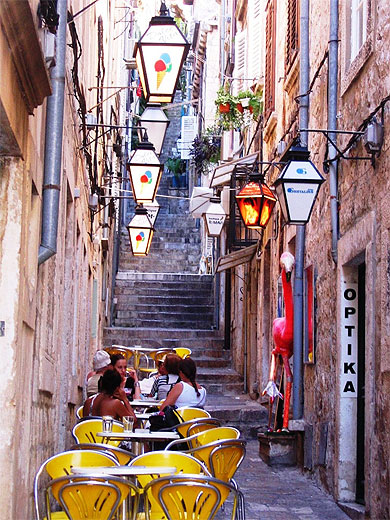 Ruelle �tag�e de Dubrovnik