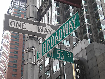 Balade sur Broadway
