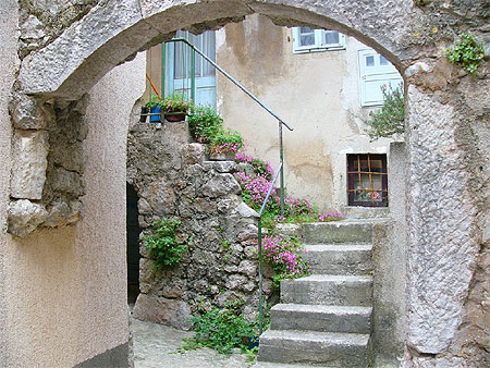 Village m�di�val de Vrbnik 