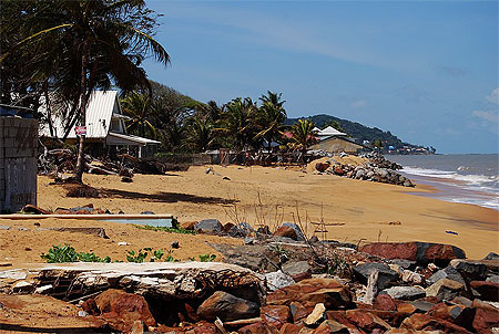 Plage vers R�mire-Montjoly