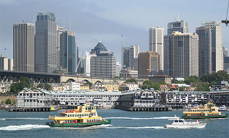 Sydney - Vue depuis Blues Point
