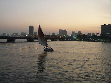Le Caire au cr�puscule