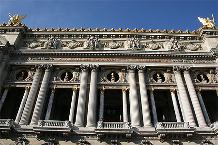 Fa�ade de l'op�ra Garnier