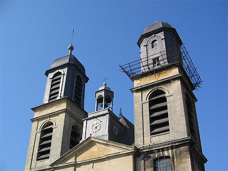 Une �glise � Sedan