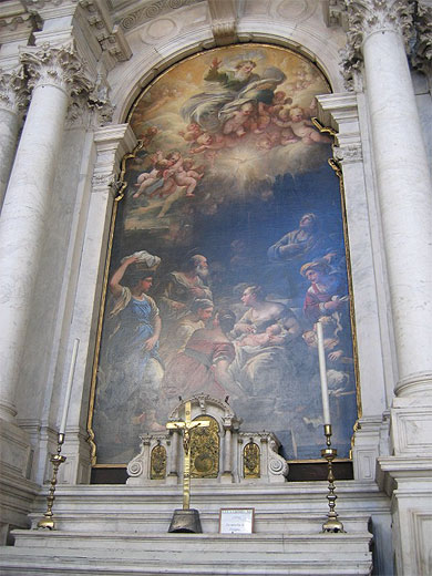 Santa Maria Della Salute � l'int�rieur
