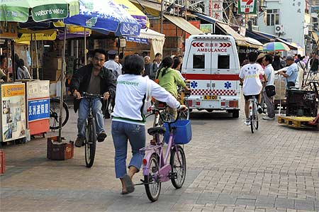 Ambulance r�duite pour l'�le