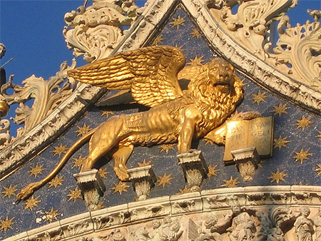 Lion ail� de la Basilique Saint-Marc