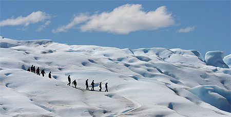 Randonn�e Perito Moreno