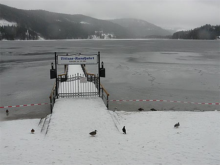 Lac de Titis�e gel�
