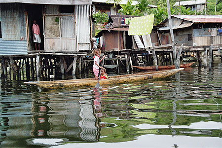 Vers un village de p�cheurs
