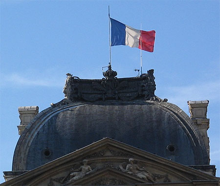 Le drapeau fran�ais