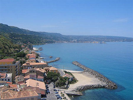 Vue de la mer � Pizzo