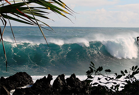 Vague, �le de la R�union