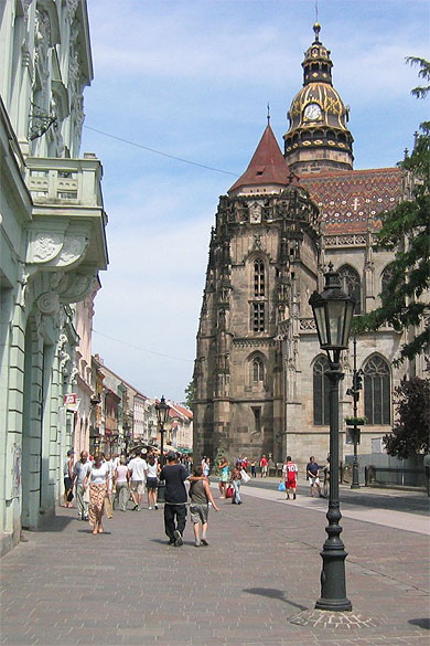 Kosice centre ville