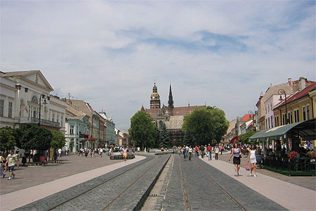Kosice - hlavna ulica