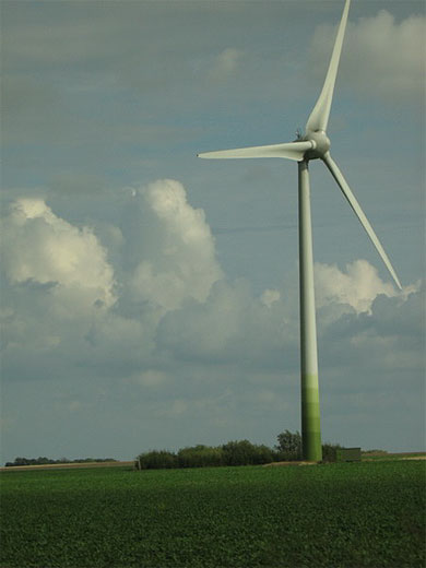 Eolienne au Danemark