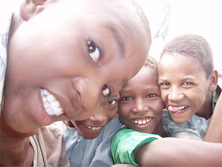 Regards d'enfants : sourires