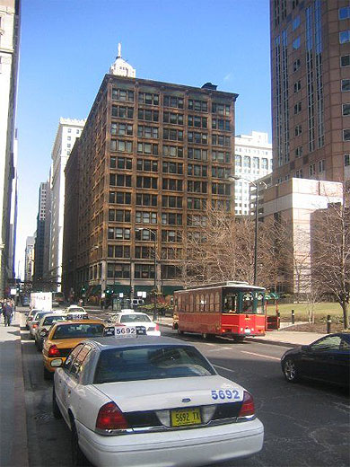 Sur une avenue de Chicago