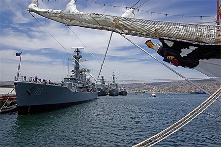 Marine Chilienne � Valparaiso