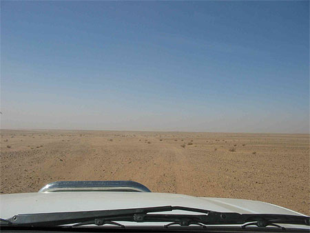 Pistes vers les dunes de Chegaga