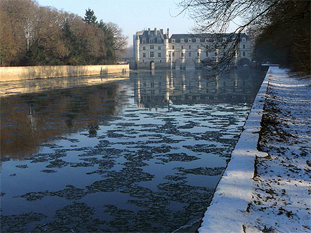 Ch�teau de Chenonceau en hiver