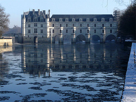 Chenonceau en hiver
