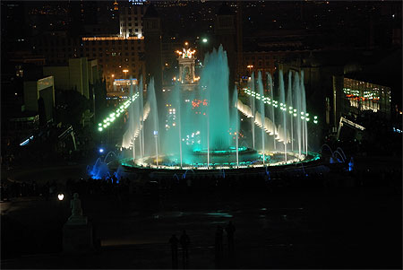 Fontaine magique � Montjuic