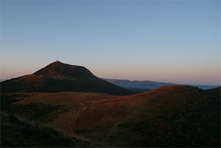 Puy de d�me au petit matin