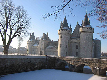 Ch�teau de Sully en hiver