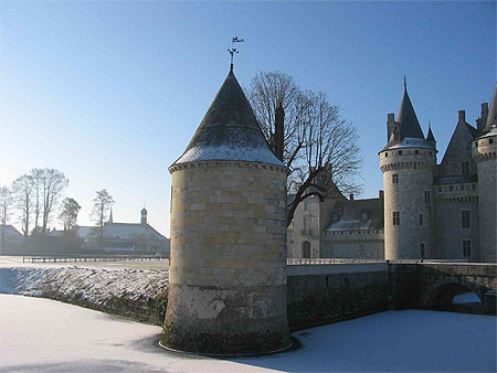 Douves en hiver