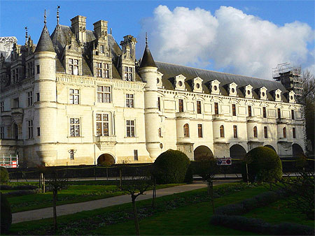 Chenonceau sous le soleil d'hiver