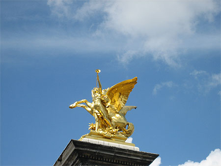 D�tail Pont Alexandre III