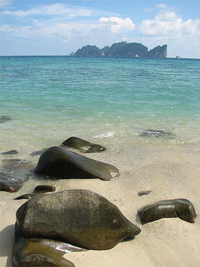 Plage sur Koh Phi Phi