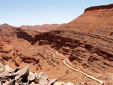 Sur la piste des Canyons