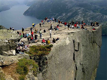 Preikestolen, Norvege