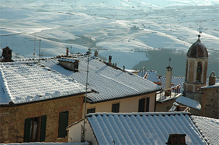 Toscane sous la neige