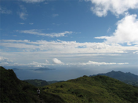 Descente de la Soufri�re
