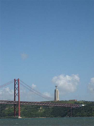 Cristo Rei vue de Belem